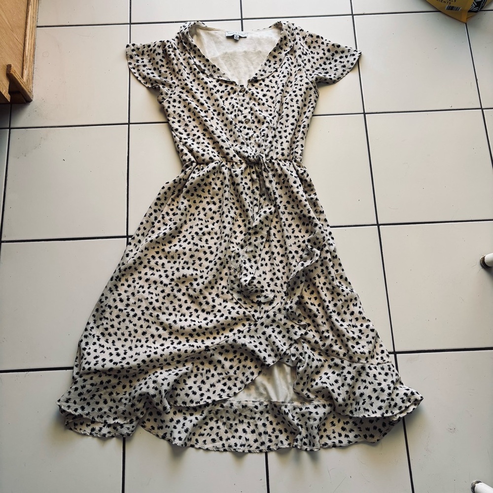 Polka Dot High Low Dress Piper And Scoot